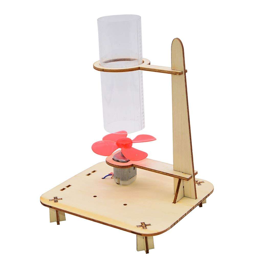 Cuteam Ball Blowing Machine, Children DIY Ball Blowing Machine Toy Science Projec-t Experiment Education Model 3