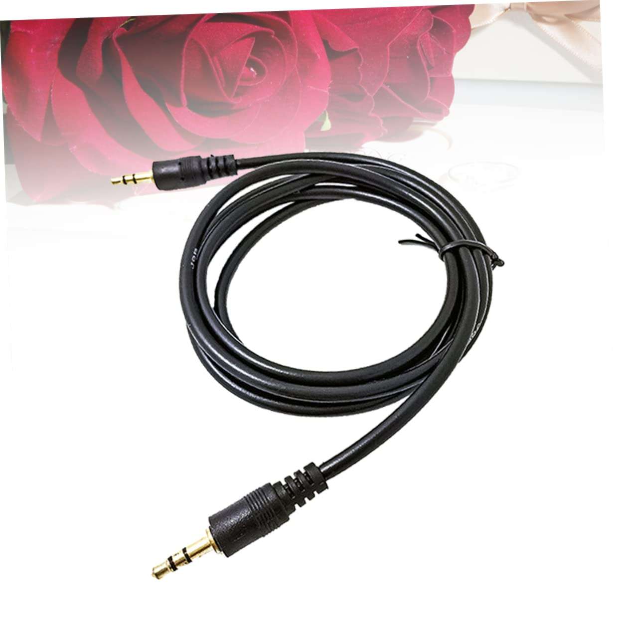 NUOBESTY Durable Aux Adapter Headphone Cable for Smartphones Tablets Black Flexible Design for Broad Compatibility 6