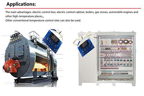 LM YN Digital Thermostat Module K-Type DC 24V -30℃ to 999℃ Temperature Controller Board Electronic, TEM Control Module Switch Red Digital Display 5