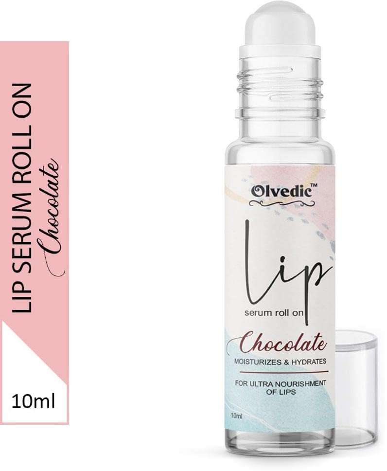 Sheltr Chocolate Lip Serum Roll On Glossy & Shiny Moisturizing & Nourishing Effect CHOCOLATE (Pack of 1, 10 g) 4