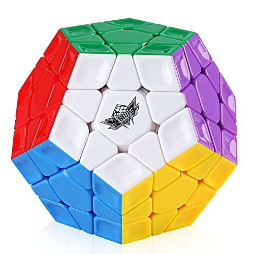 D-FantiX Cyclone Boys 3x3 Megaminx Stickerless Speed Cube Pentagonal Dodecahedron Cube Puzzle Toy 1