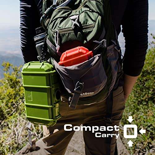 Seahorse 56 Portable Waterproof Dry Box Hard Protective Micro Case - Mil Spec/USA Made / IP67 Waterproof/Lockable/Airtight/Smell Proof - for Hand Tools, Hobby Tools 3