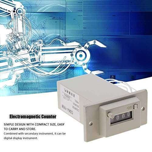 CSK4-YKW 4 Digit Electromagnetic Counter pulse count AC110V / AC220V / DC24V(AC 110V) 2