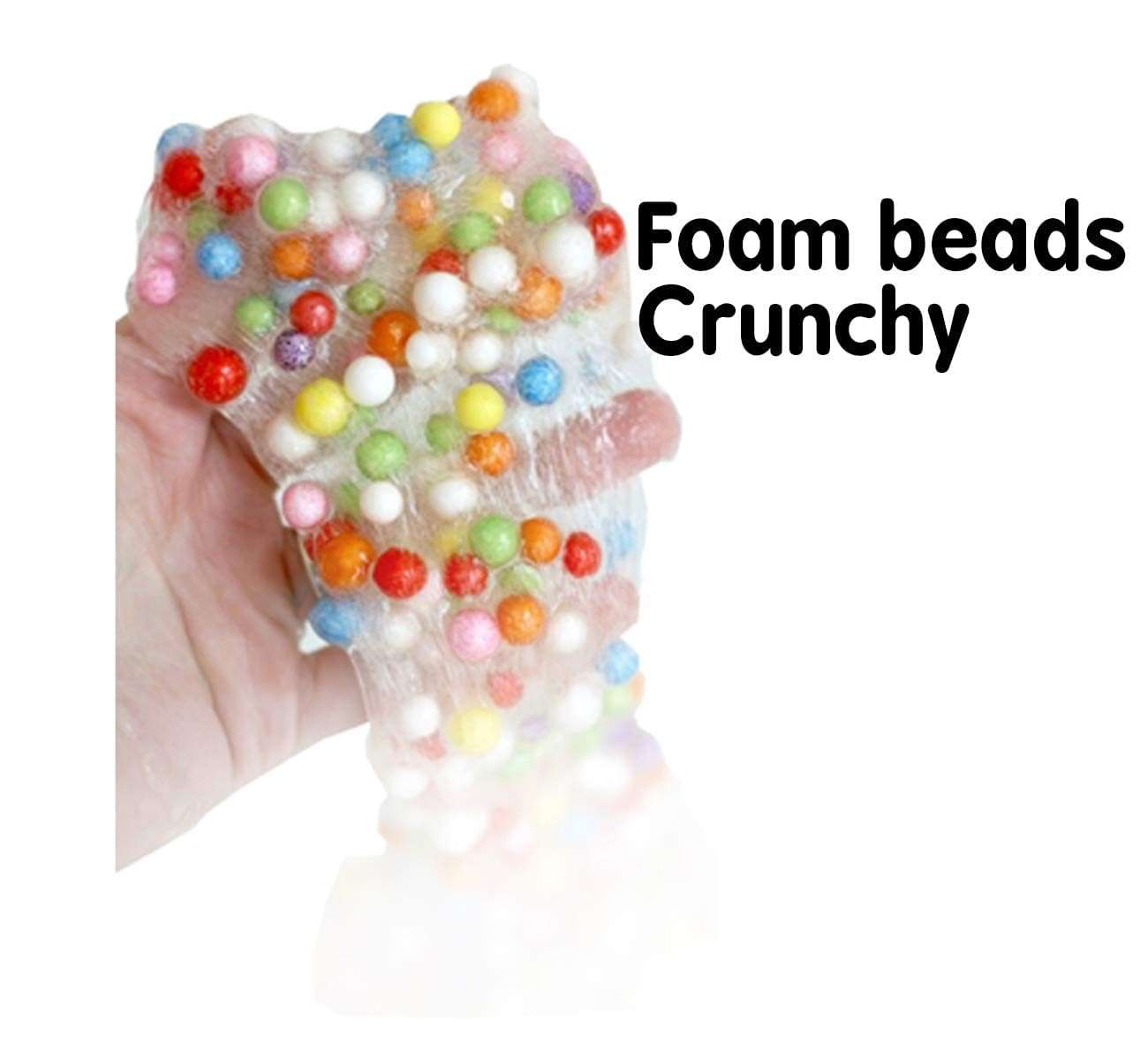 TOYIQ Colorful Crystal Fluffy Cloud Slime Making Kit Game for Kids, Boys and Girls 4