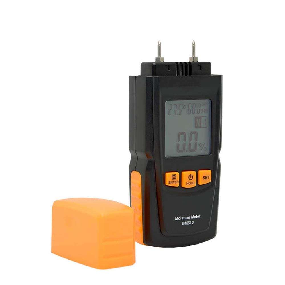 YYONGAO Water Quality Meter, Moisture Meter GM610 Moisture Meter Wood Moisture Meter Wood Flooring Carton Moisture Tester Tester Calibrator Humidity Tester 1