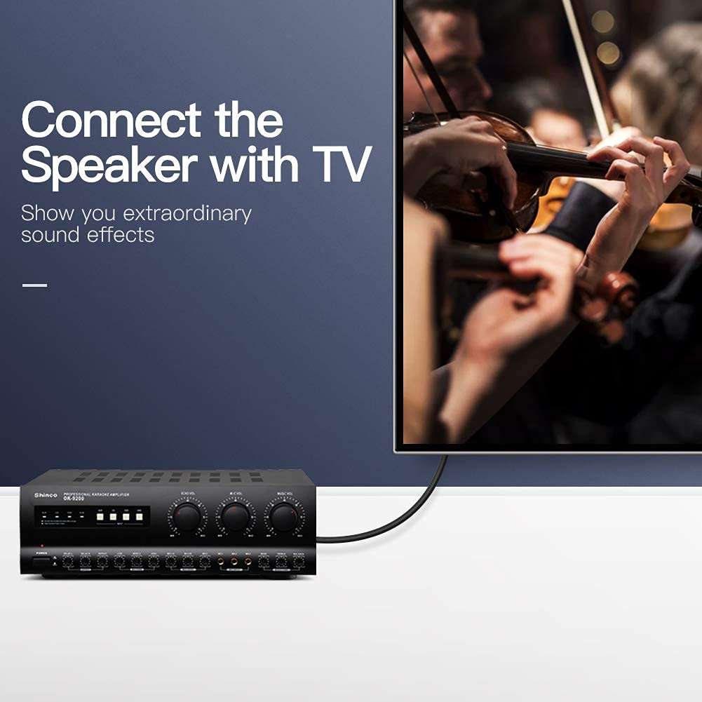 VENTION Digital Optical Audio Cable 3.3ft Fiber Toslink Audio Cord S/PDIF Port for Blu-ray CD DVD, Sound Bar,Smart TV, Home Theater, Xbox, PS4 2