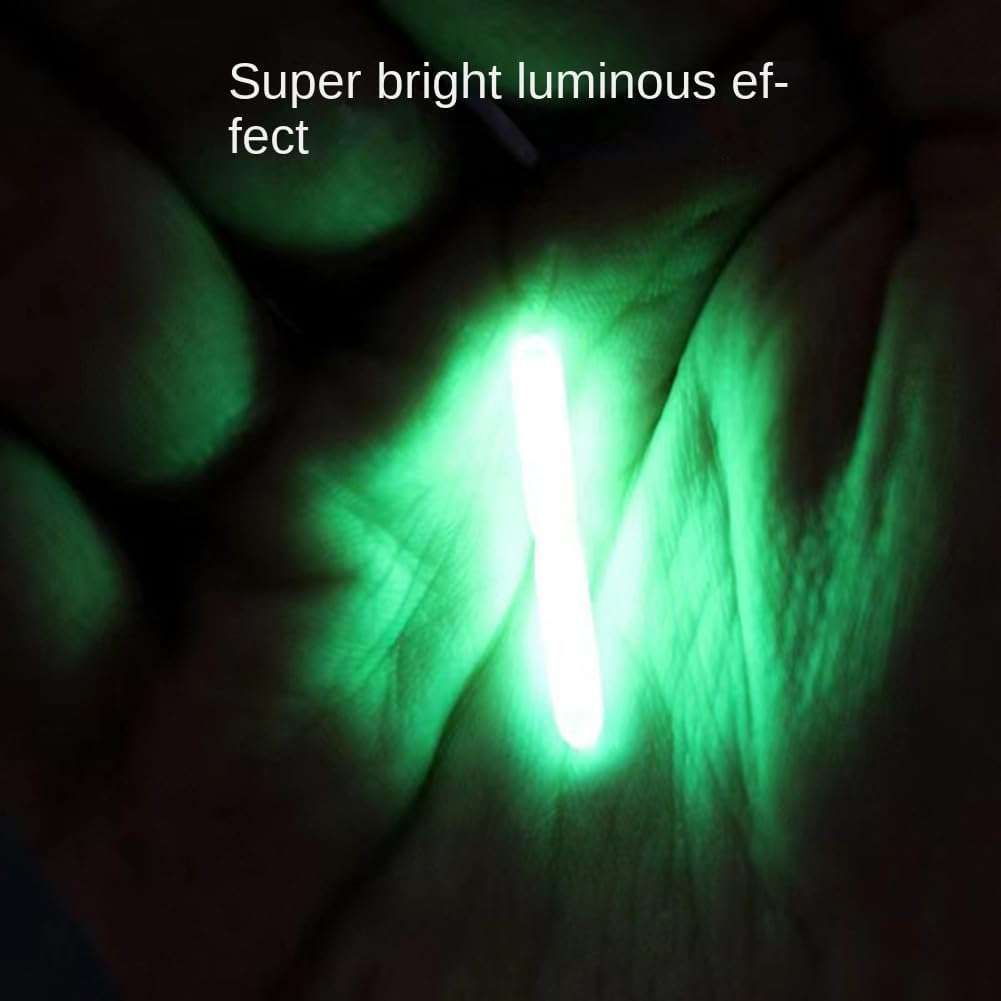 Fishing Glow Sticks, 20Pcs Rod Tip Glow Sticks, Fishing Rod Floats Glow Sticks, Fishing Rod Night Fishing, Fishing Float Accessories 5