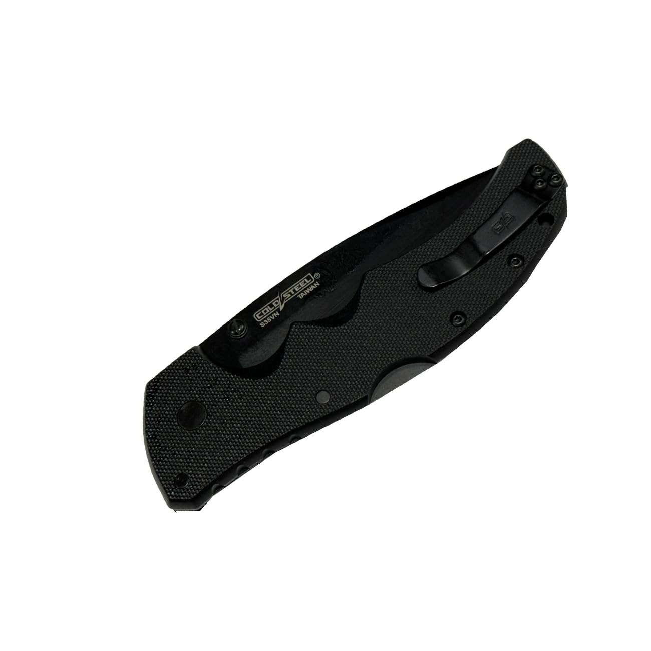 Cold Steel Recon 1 Series Tactical Folding Knife with Tri-Ad Lock and Pocket Clip - Made with Premium CPM-S35VN Steel, Spear Point, Black 6