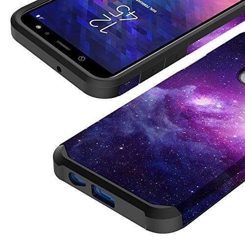 Torryka Samsung Galaxy A6 Case, Hybird Drop Protection Sleek Slim Dual Layer Shockproof Colorful Graphic Armor Case for Samsung Galaxy A6 2018/SM-A600 (Galaxy Stardust) 3