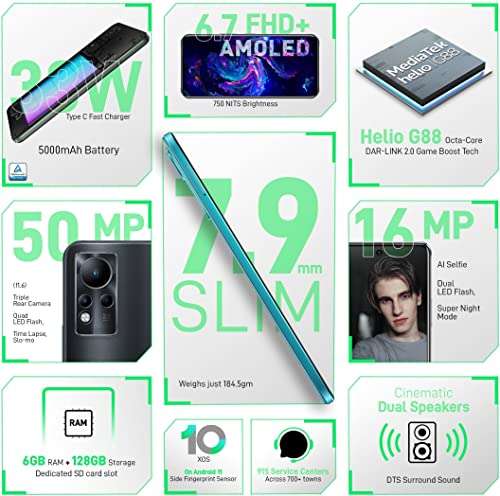 Infinix Note 11 (Graphite Black, 6GB RAM 128GB STORAGE) 2