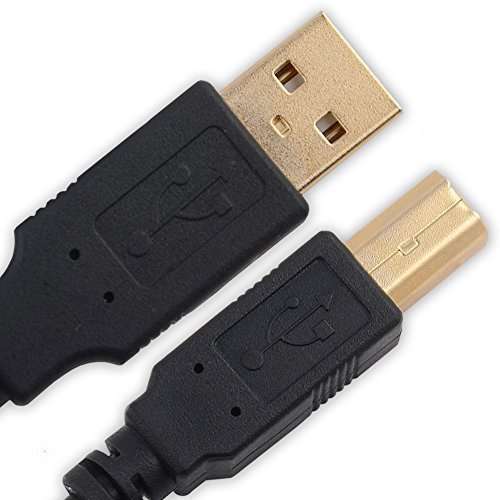 IPAX Hi-Speed USB Cable Compatible with Brother HL-L3210CDW HL-L3230CDN MFC-J690DW MFC-L3750CDW MFC-L8610CDW Printer Brother ImageCenter ADS-2000e Scanner 1