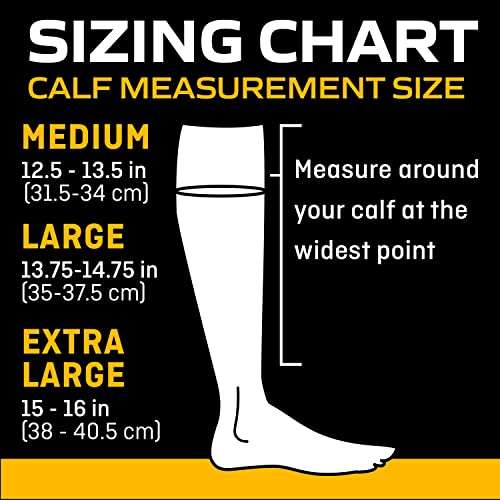 FUTURO Open Toe/Open Heel Knee Length Stocking, Firm Compression (20-30 mm/Hg), For Standing or Sitting All Day, Beige, Large, Unisex, 1 Stocking 6