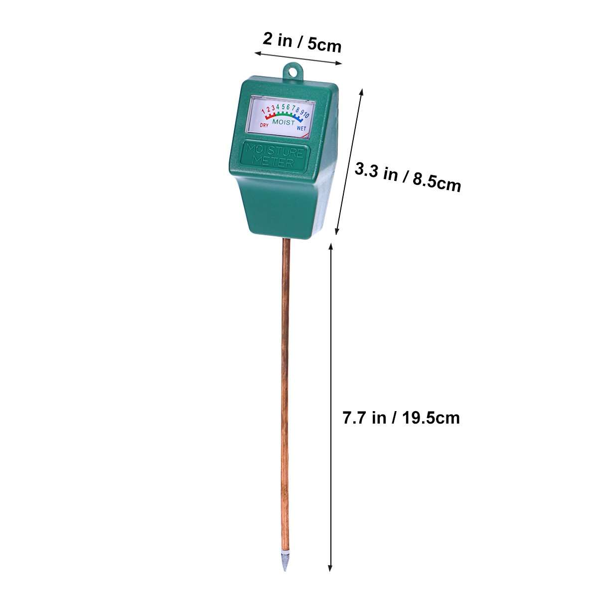 House Plants Sensor Meter,Soil Water Monitor Hygrometer Sensor for Garden Farm Lawn Plants Indoor Outdoor House Plants Indoors Live 2