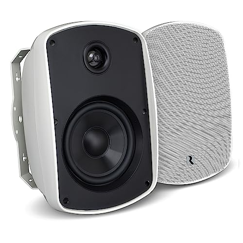 Russound Acclaim 5 Series Outback 6.5-in. 2-Way MK2 Outdoor Speakers, White (5B65mk2-W) (RUS5B65MK2W)