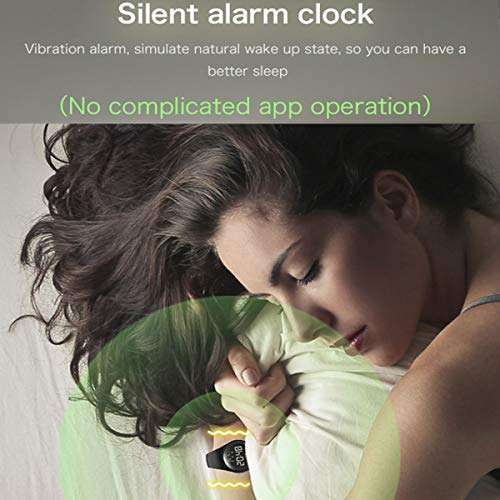 Simple Fitness Tracker [Swim Waterproof & No APP Need] Step Counter Walking 3D Non-Bluetooth Walking Pedometer Watch with Vibration Alarm Clock/Calorie Burned/Distance/Alarm/Stopwatch for Kid Blue 6