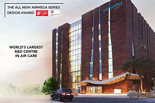 Coway Airmega 150 Professional Air Purifier For Home,Longest Filter Life 8500 Hrs,Special True Hepa Filter,Traps 99.99% Virus & Pm 0.1 Particles,Manufacturer Warranty Of 7 Years (Ap-1019C) - White 6