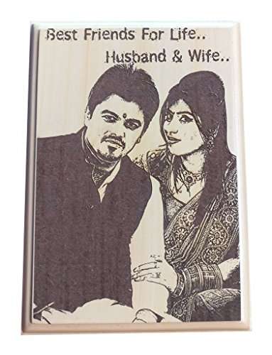 Personalised Wooden Engraved Plaque Perfect Gift for Retirement (Cream Color) 5 x 7 inch 1