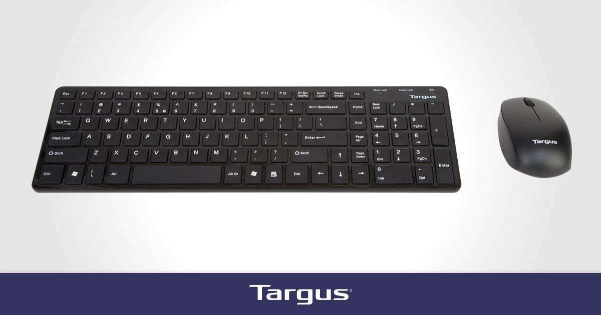 Targus Wireless Mouse and Keyboard Combo - AKM15USZ 2