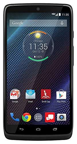 Motorola DROID Turbo XT1254 - 32GB Android Smartphone - Verizon Unlocked (Black Ballistic, 32Gb)