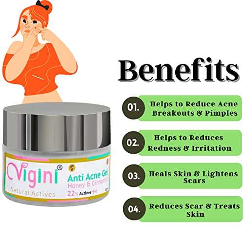2% Salicylic Acid Gel for Acne 50ml With Foaming Face Wash 150ml For Brighter Glow | Reduces Pimples Overnight & Prevents Acne Scars, Spot Corrector for Oily, Acne Prone Skin | Vigini 4