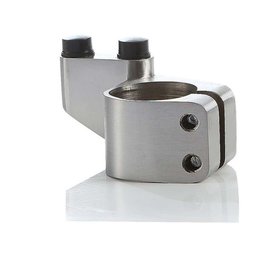 6.6FT Stainless Steel Glass Sliding barn Door Hardware kit(S01-200cm) 4