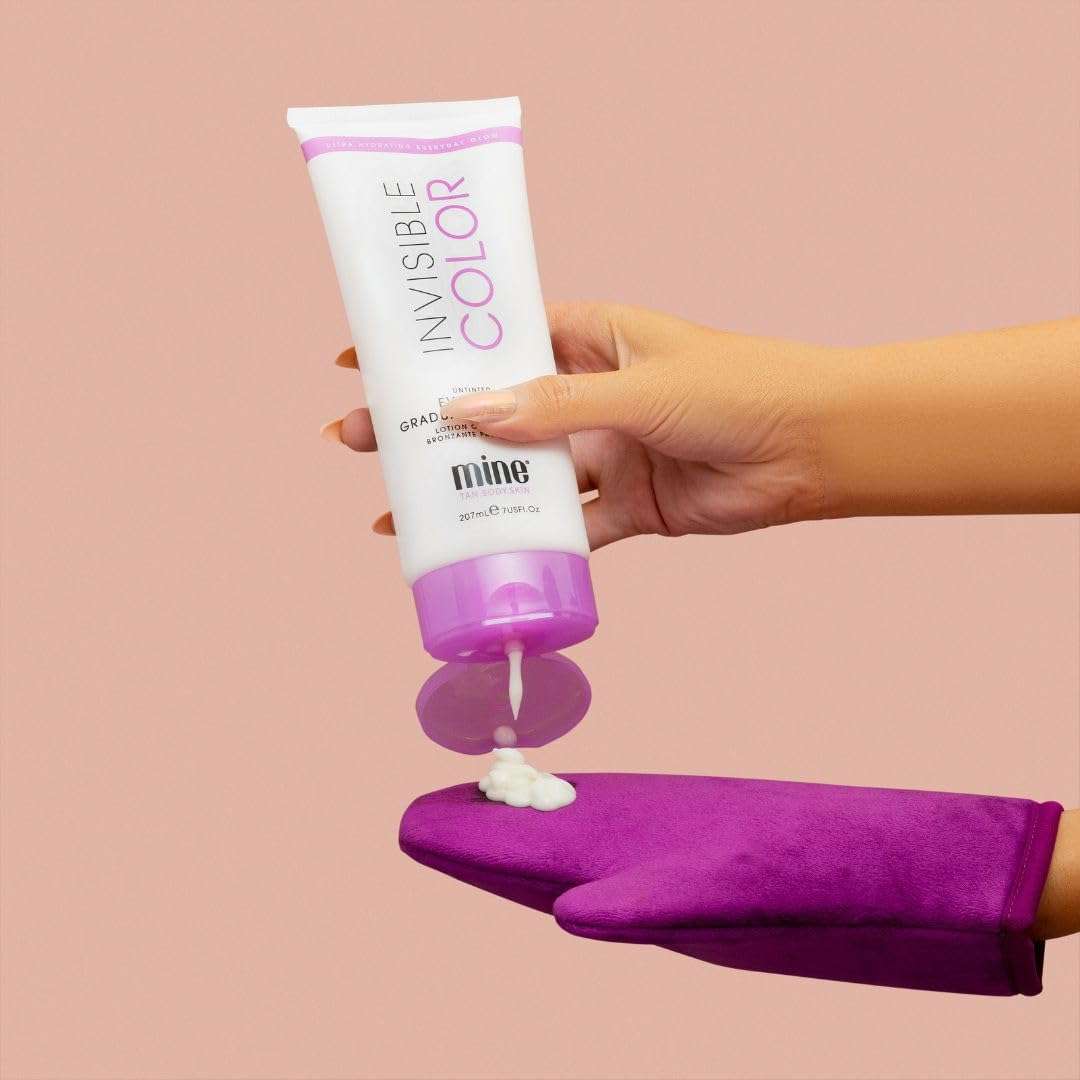 MineTan Ultra Dark Deluxe Bronze Self Tanner Bundle | Achieve Bronzed, Glowing Skin - Includes Ultra Dark Sunless Tanning Mousse, Fake Tanning Lotion, Face Mist & Self Tan Mitt 5