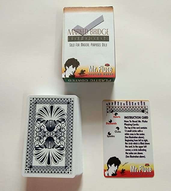 SSR Marked Card Deck Set – Professional Spy Mentalist Playing Cards for Magic Tricks, Mind-Reading & Illusion Performances (Set of 2) 6