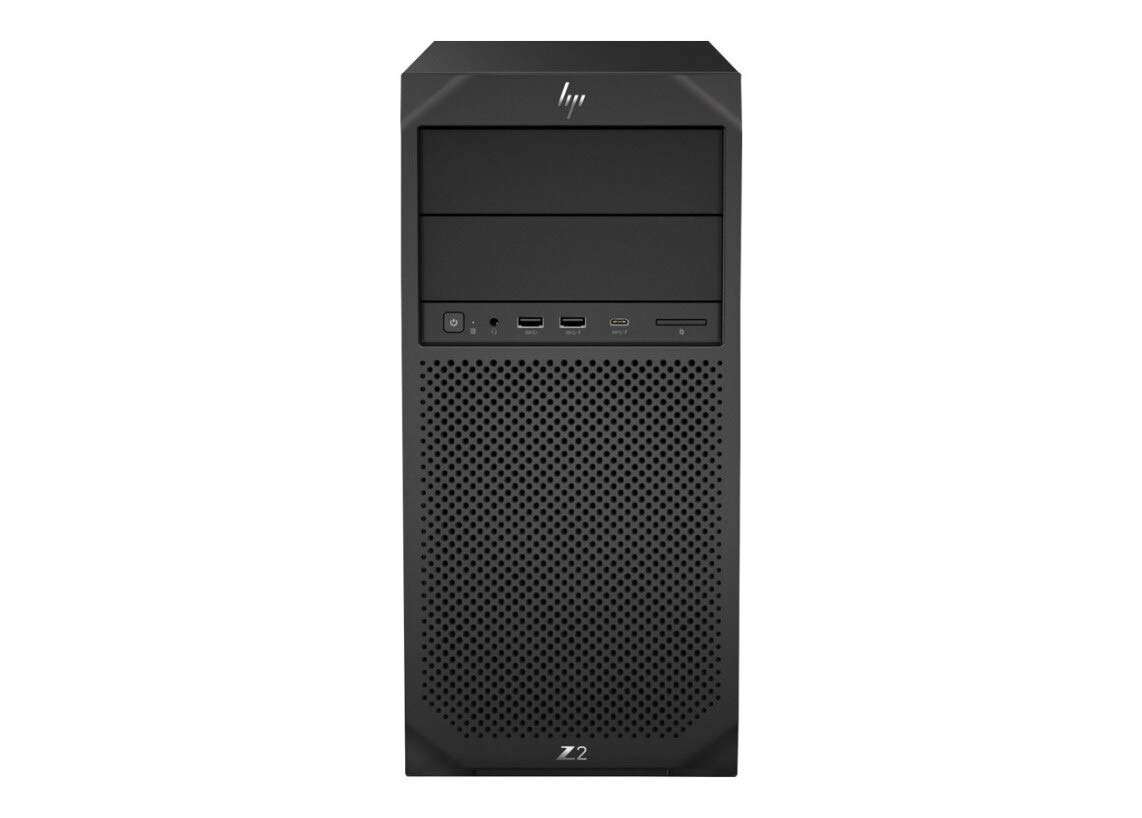 HP Z2 G4 Tower Workstation, Intel Xeon E-2144G, 16GB RAM, 512GB SSD, Intel UHD P630 Graphics, Windows 10 Pro 64-Bit, 5DV38UT#ABA (Renewed) 2