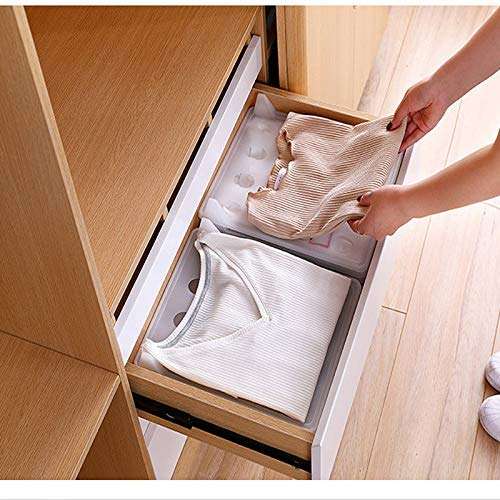 T-Shirt Folding Board Clothes Folder Organizer Clothing Storage Board Fast flip fold Plastic Laundry Folding (Pack of 6 Sheet) 3