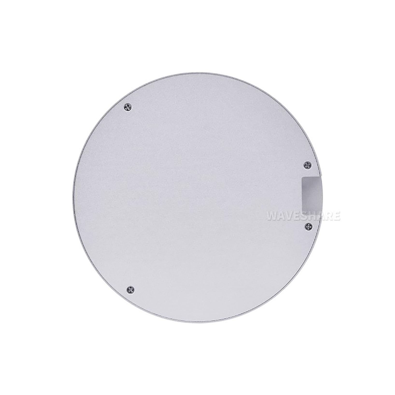 2.8inch Round LCD Display CPU/GPU Cooler IPS Panel 480×480 Resolution Water Cooler Screen Real Time Display Various Data Monitoring Type-C One-Cable CNC Metal Case Silver 4