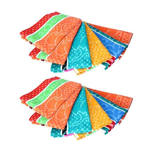 BAAL 12 Pcs Cotton Hand Towels Soft for Kitchen/Bathroom Use 1