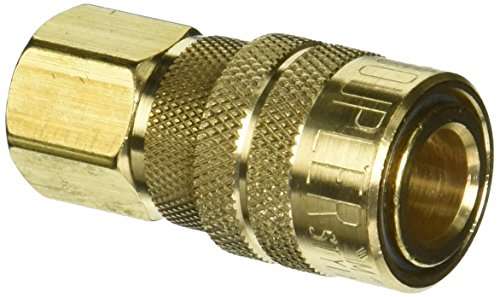 Milton (S-715) 1/4" FNPT Female M-Style KWIK-CHANGE Coupler , Red 1
