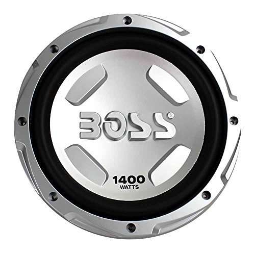 Boss Audio 12 Inch 1400 Watt Powered Subwoofer Car Audio with 1500 Watt Amplifier and Q Power 12 Inch Subwoofer Enclosure Box 2