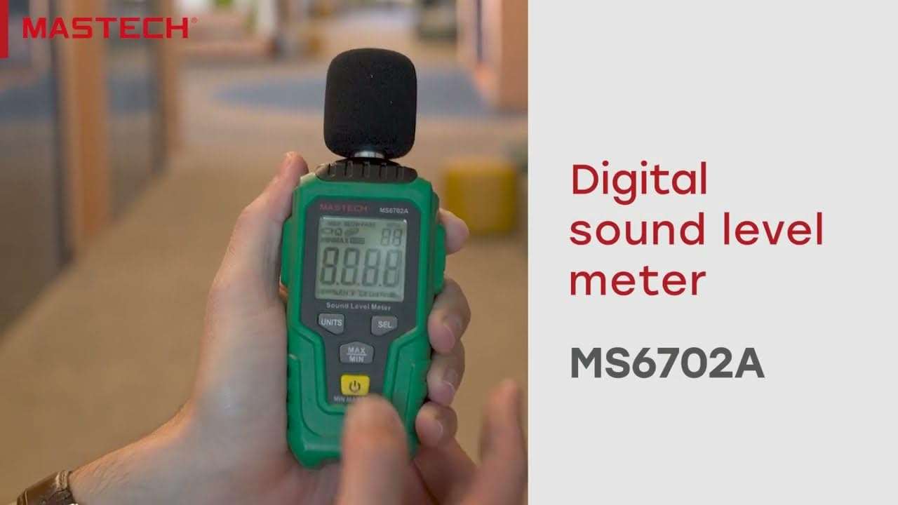 Mastech Digital Sound Level Meter MS 6702A By Skyking 5