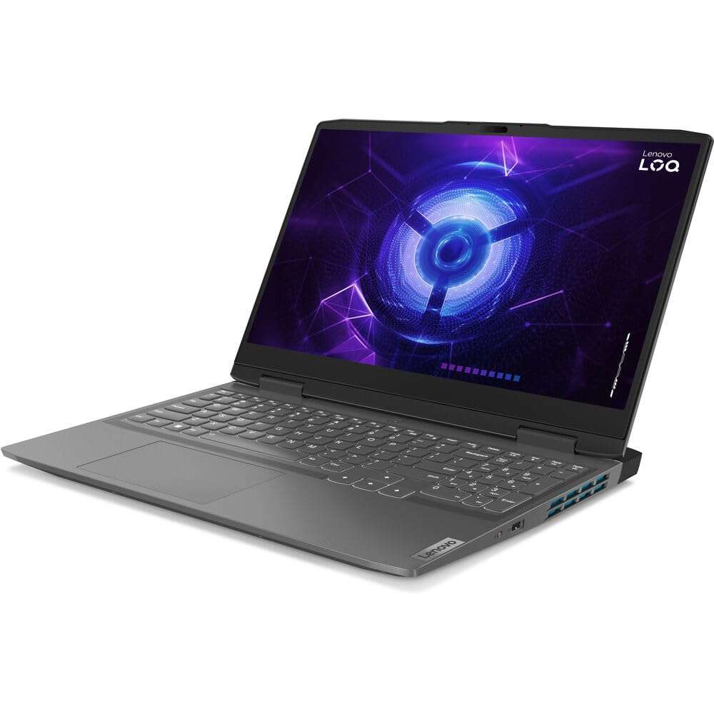 Lenovo LOQ 15IAX9-2025 Gaming Laptop - 15.6" FHD IPS - 144Hz 8-Core Intel i5-12450HX - 16GB DDR5 512GB SSD - NVIDIA GeForce RTX 2050 4GB GDDR6 - Wi-Fi 6 - Backlit KB- Win11 Home 3