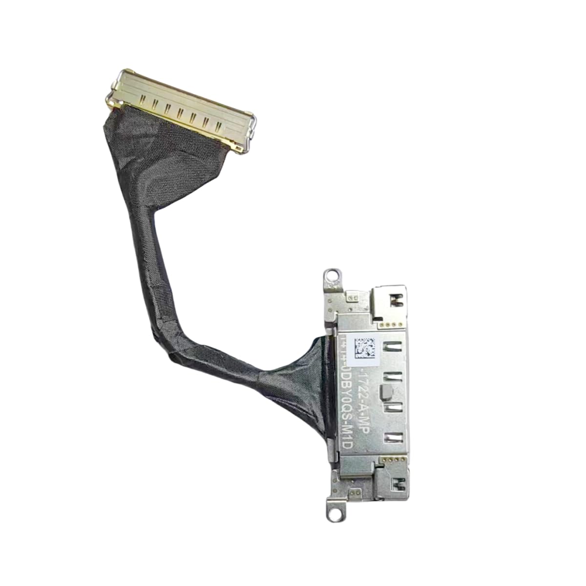 Replacement AC DC Power Jack Connector Cable Charging Port Socket Fit for Microsoft Surface pro 7 Plus (7+) 1960 1414-0DBY0QS-M1D Power Jack Charging Port Connector with Cable 1