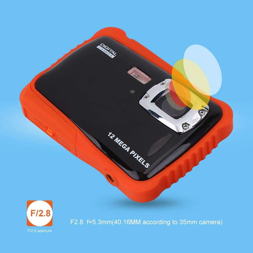 Plyisty Underwater Camcorder, Toy Gift Cute Durable Kids Camera, Girls for Boys 6