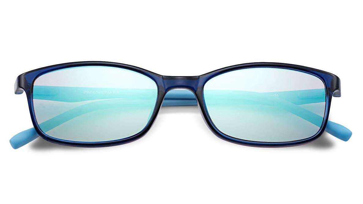 Pilestone Color Blind Glasses TP-022 for 10 Year Old Kids (Titanium Coated) Anti-UV 6