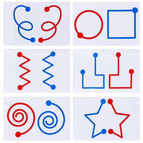 MUYU Brain Exercises Game, Learning & Education Toys Bilateral Brain Development Coordinate Training Set, Dementia, Alzheimer’ s, Special Needs Indoor Active Games for Kids. 4