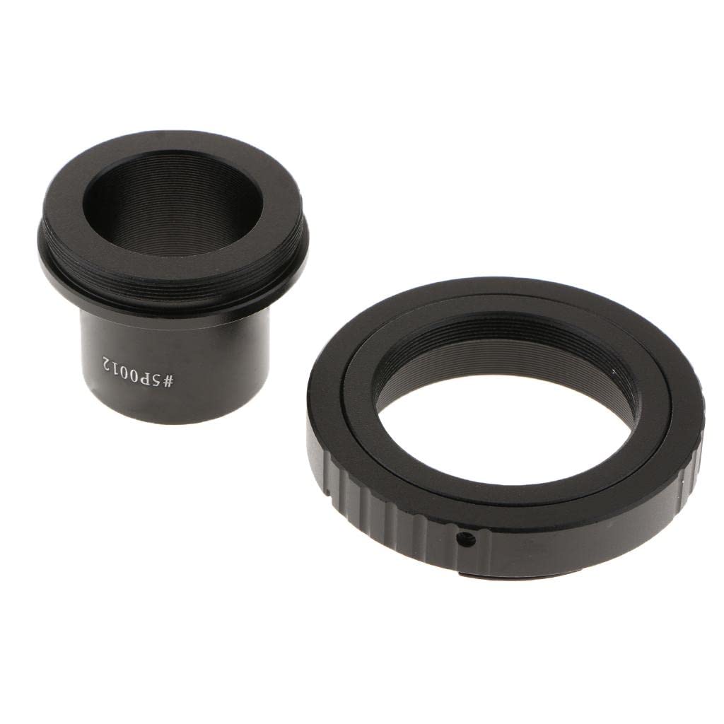 IVELECT 1.25inch Telescope Mount Adapter + T T2 Ring for Canon 5D 5D Mark II 50D 60D 20D 30D 40D 350D 400D Camera Bodies 5