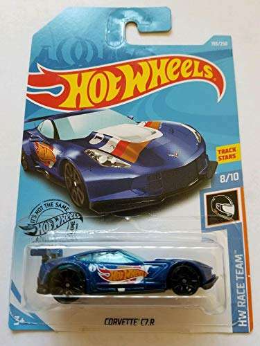 Hot Wheels 2019 Hw Race Team - Corvette C7.R 193/250 Blue
