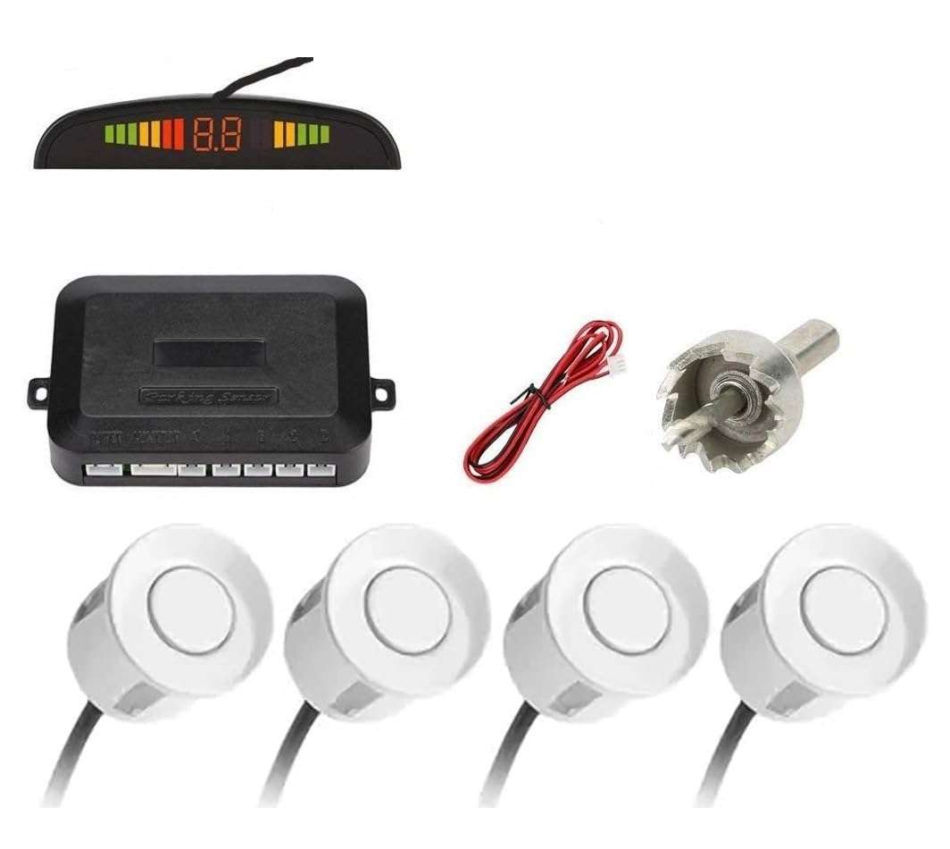 Kozdiko White Reverse Car Parking Sensor for Volkswagen GTI Polo