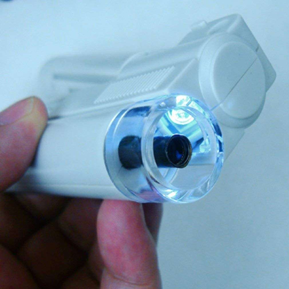 W-SHTAO Microscope Binocular Microscope (with Scale) with LED lamp high Magnification Magnifier LED Lighting Double Tube Microscope (Color : 150X, Magnification : 150X) 5