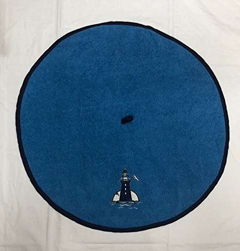 Generic Cotton Quest Kitchen/Hand Towel - A (red and Sky Blue) Set of 2 5