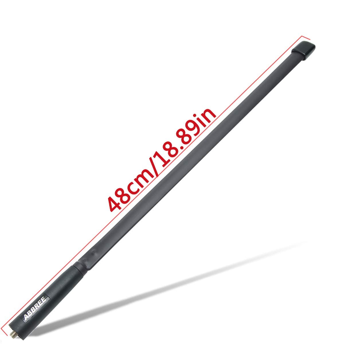 ABBREE SMA-Female Ham Radio Antenna VHF/UHF 18.8-inch 144/430MHz High Gain Foldable CS Tactical Antenna for Baofeng UV-5R BF-F8HP Pro 5RM K5PLUS GM21 AR-152 Quansheng K6 UVK5(8) Radio Accessories 3