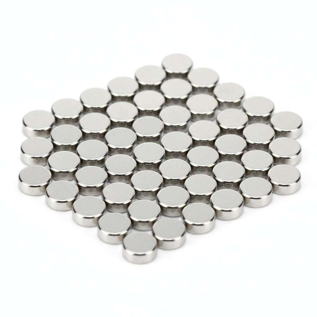 Pack of 100 - Ultra-Strong Mini Neodymium Disc Magnets 4 mm × 1.5 mm – Premium N35 | Ideal for Craft Projects, Model Making, School, Office & DIY Organizing 3