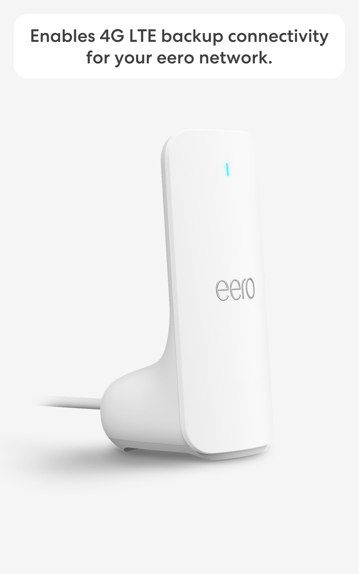 Amazon eero Signal 4G LTE cellular backup for eero systems, annual eero Plus subscription is required for connectivity - available in app (newest model) 3