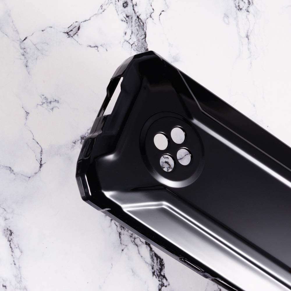 FLYME for Oukitel WP8 Pro/Oukitel WP8 Case, Flexible Scratch Resistant Non-Slip Shockproof Cover Soft TPU Rubber Slim Fit Case,Black 2