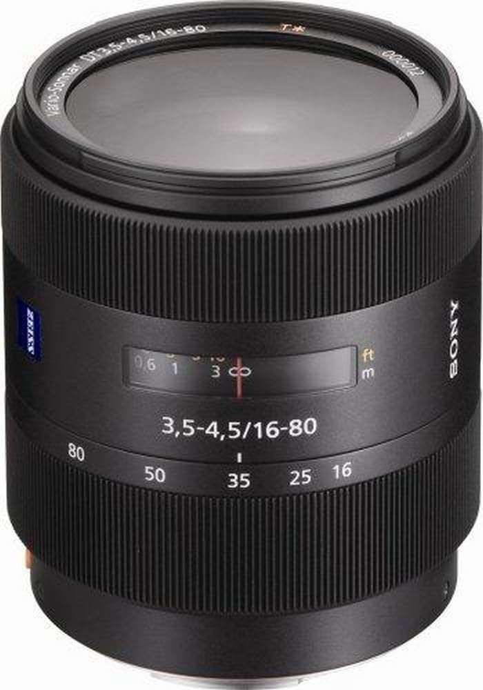 Sony 16-80mm f/3.5-4.5 Carl Zeiss Vario-Sonnar T DT Zoom Lens for Sony Alpha Digital SLR Camera 1
