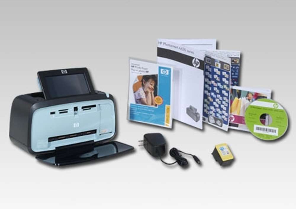 HP Photosmart A626 Compact Photo Printer (Q8541A#ABA) 4